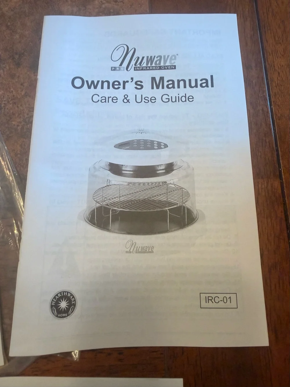 Nu-Wave Oven Pro & Oven Extender Kit Infrared Oven Recipe Books & Owners Manuals
